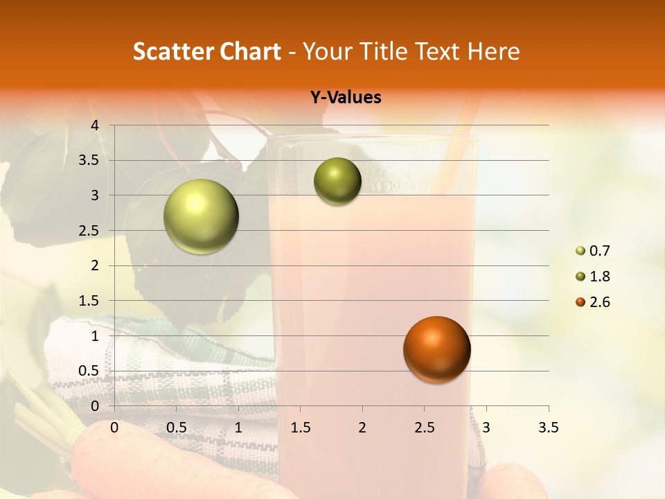 Orange Organic Root PowerPoint Template