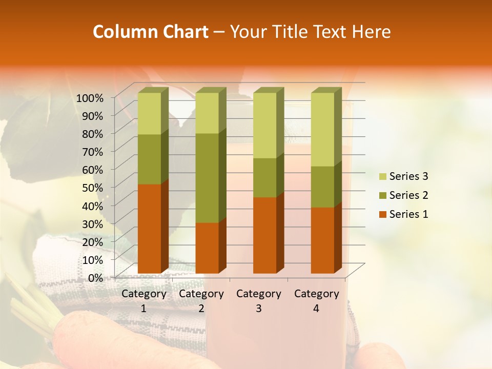 Orange Organic Root PowerPoint Template