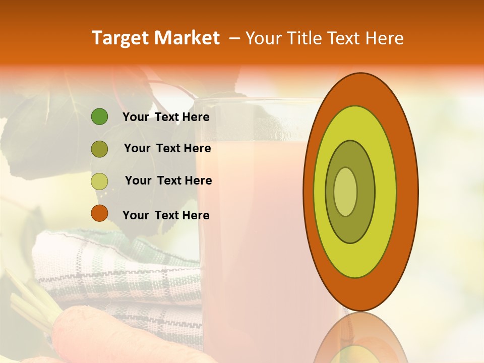 Orange Organic Root PowerPoint Template