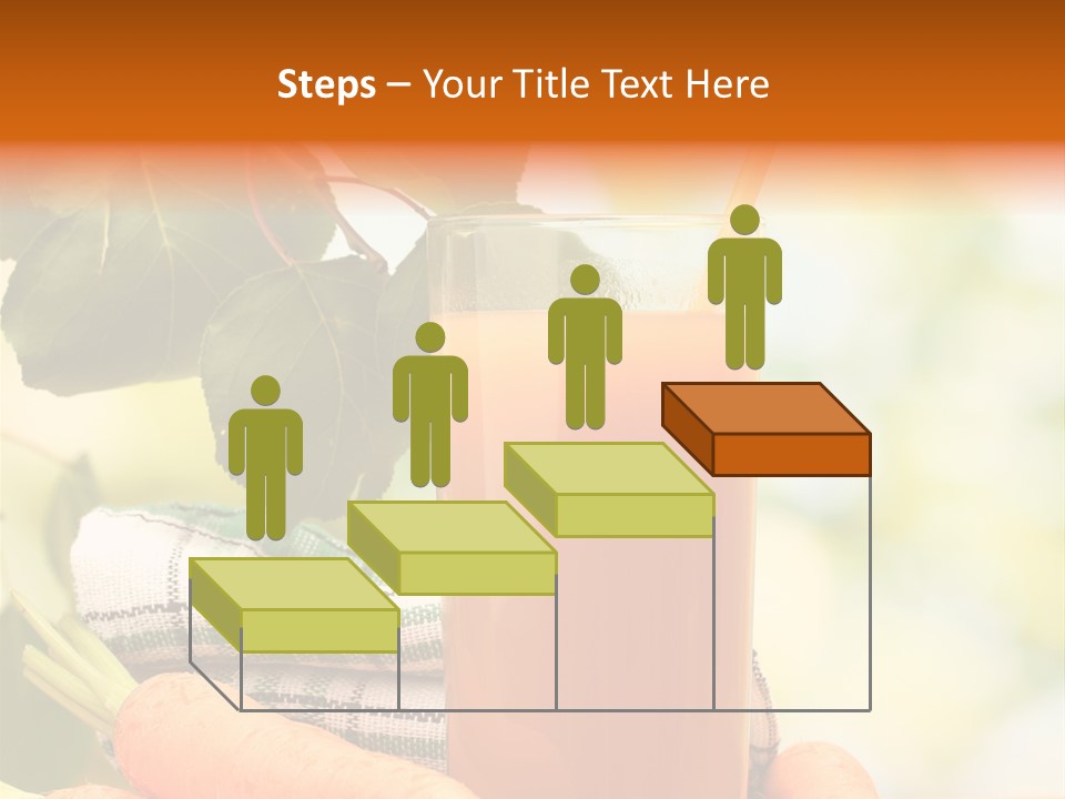 Orange Organic Root PowerPoint Template