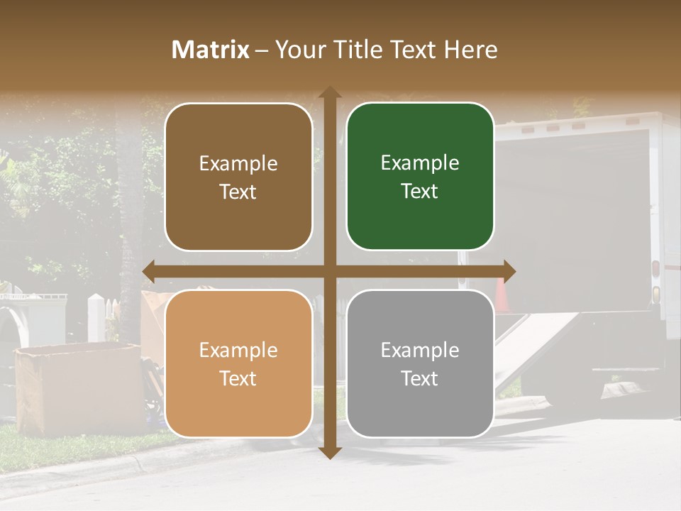 Moving Relocation Unloading PowerPoint Template