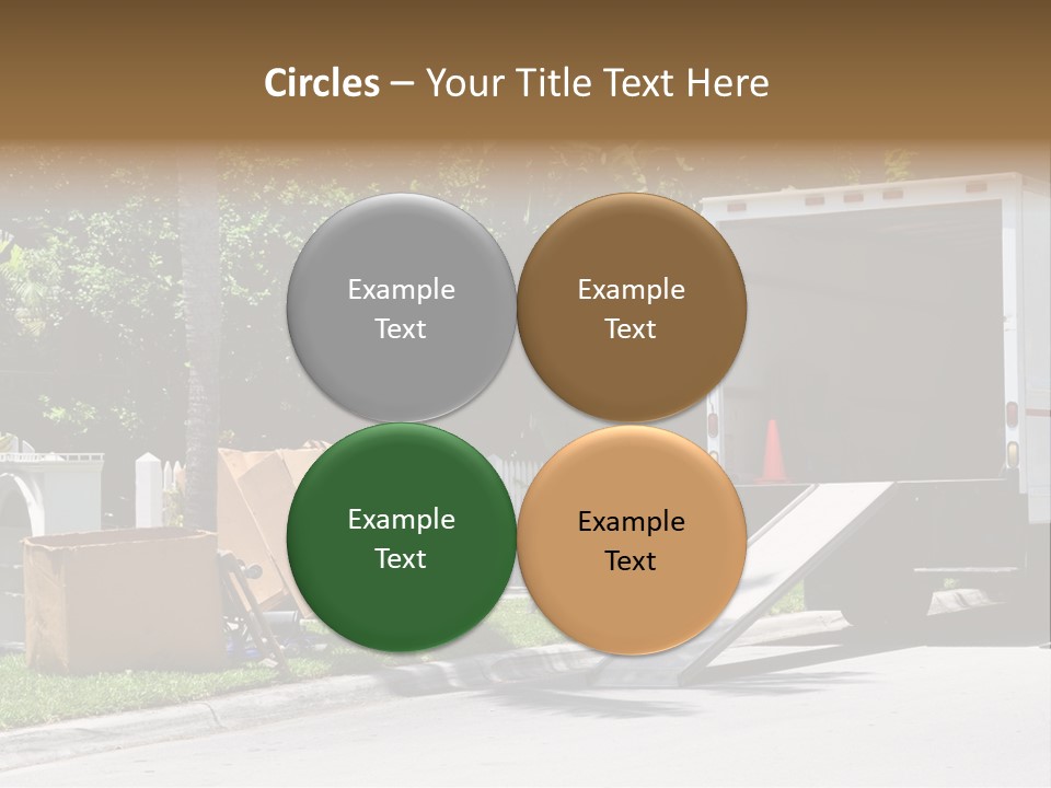 Moving Relocation Unloading PowerPoint Template