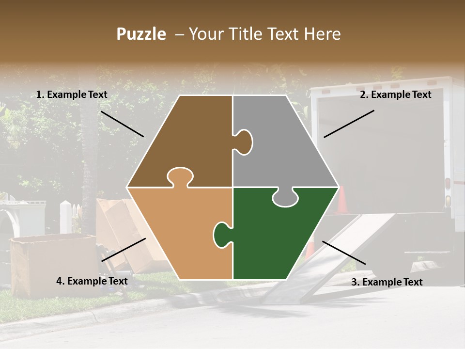 Moving Relocation Unloading PowerPoint Template