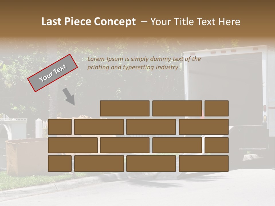 Moving Relocation Unloading PowerPoint Template