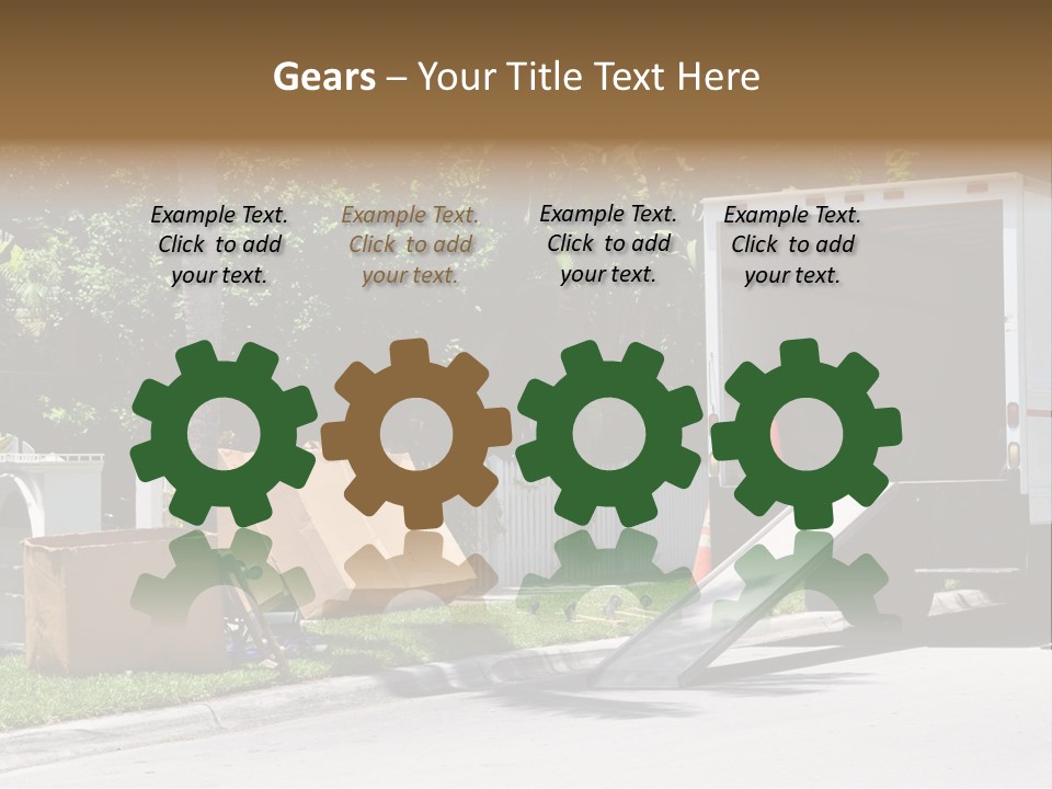 Moving Relocation Unloading PowerPoint Template