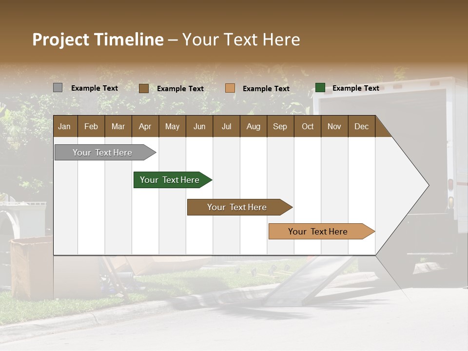 Moving Relocation Unloading PowerPoint Template