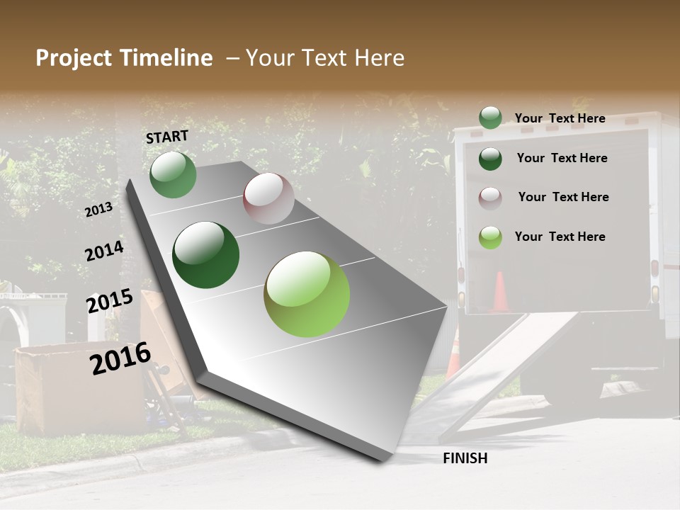 Moving Relocation Unloading PowerPoint Template