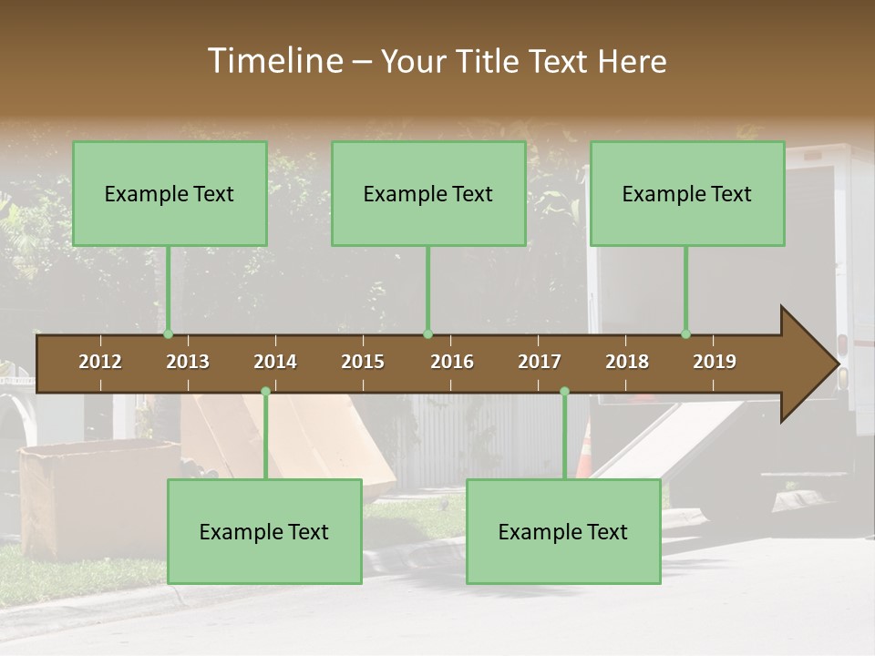 Moving Relocation Unloading PowerPoint Template