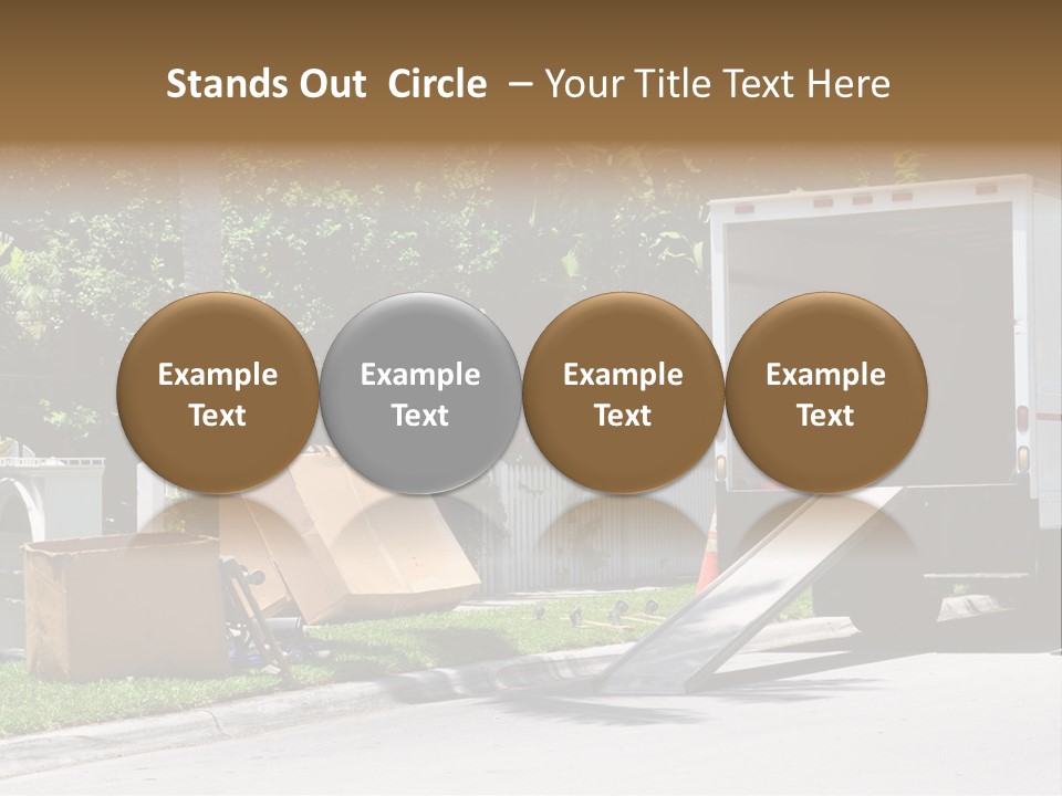 Moving Relocation Unloading PowerPoint Template