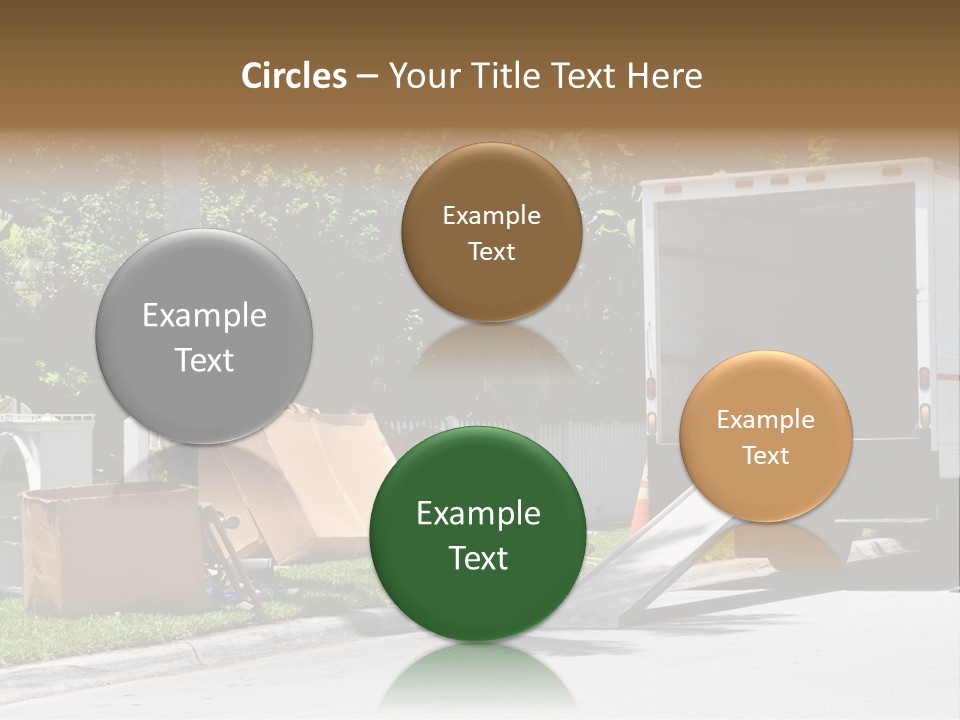 Moving Relocation Unloading PowerPoint Template