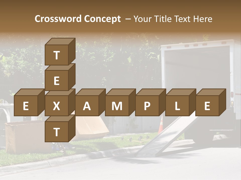 Moving Relocation Unloading PowerPoint Template
