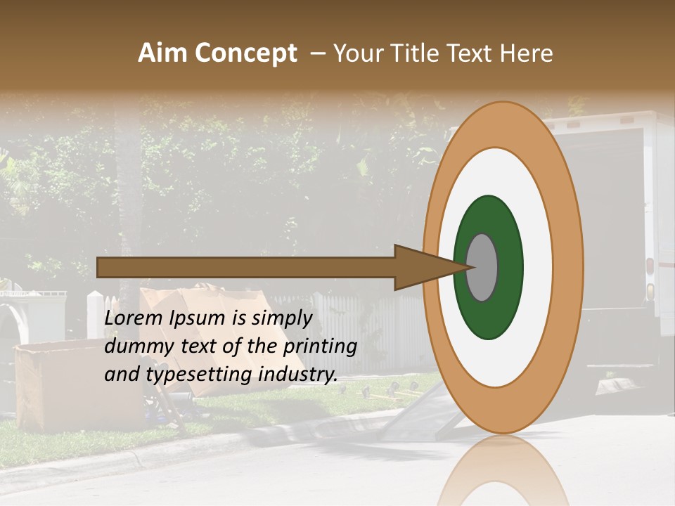 Moving Relocation Unloading PowerPoint Template