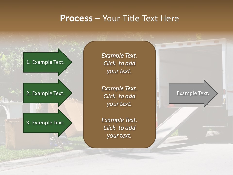 Moving Relocation Unloading PowerPoint Template