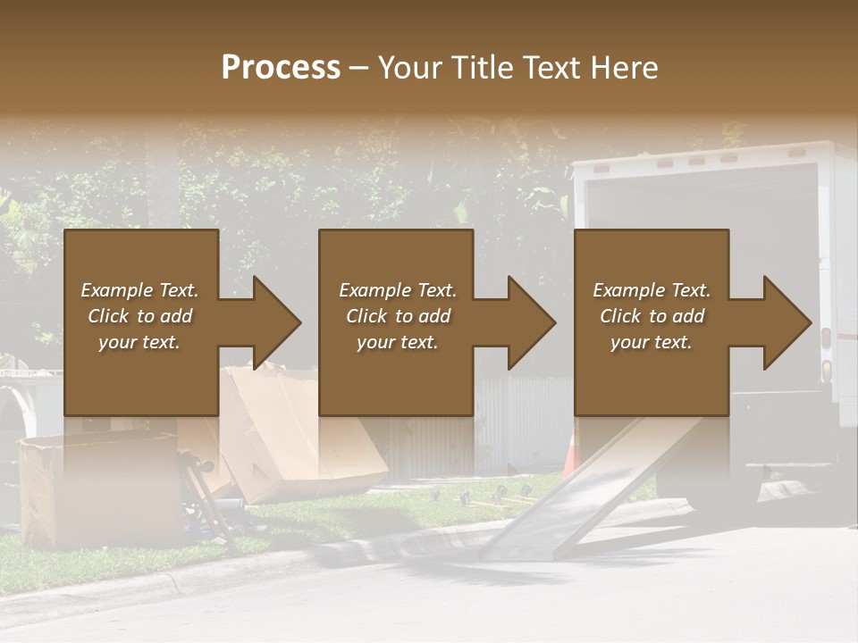 Moving Relocation Unloading PowerPoint Template