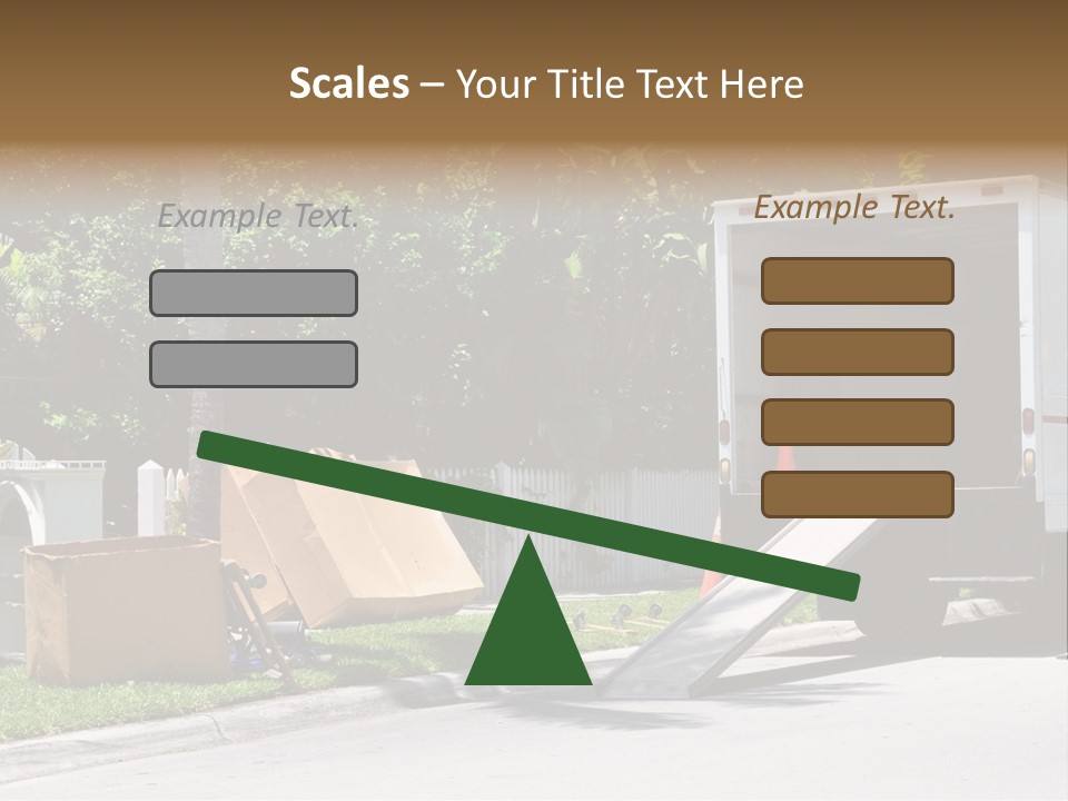Moving Relocation Unloading PowerPoint Template