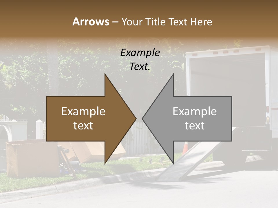 Moving Relocation Unloading PowerPoint Template