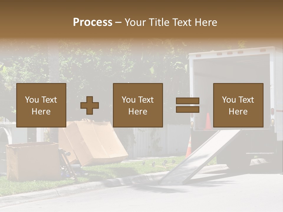 Moving Relocation Unloading PowerPoint Template