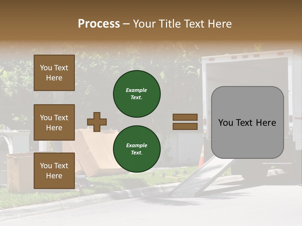 Moving Relocation Unloading PowerPoint Template