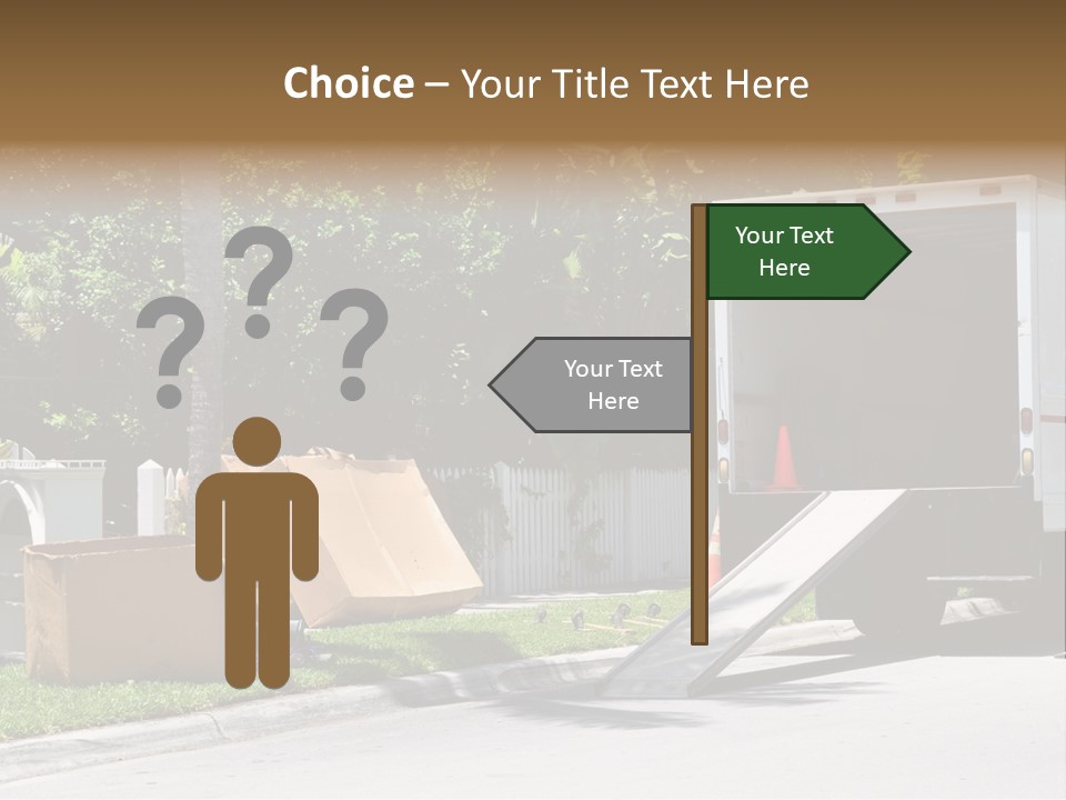 Moving Relocation Unloading PowerPoint Template