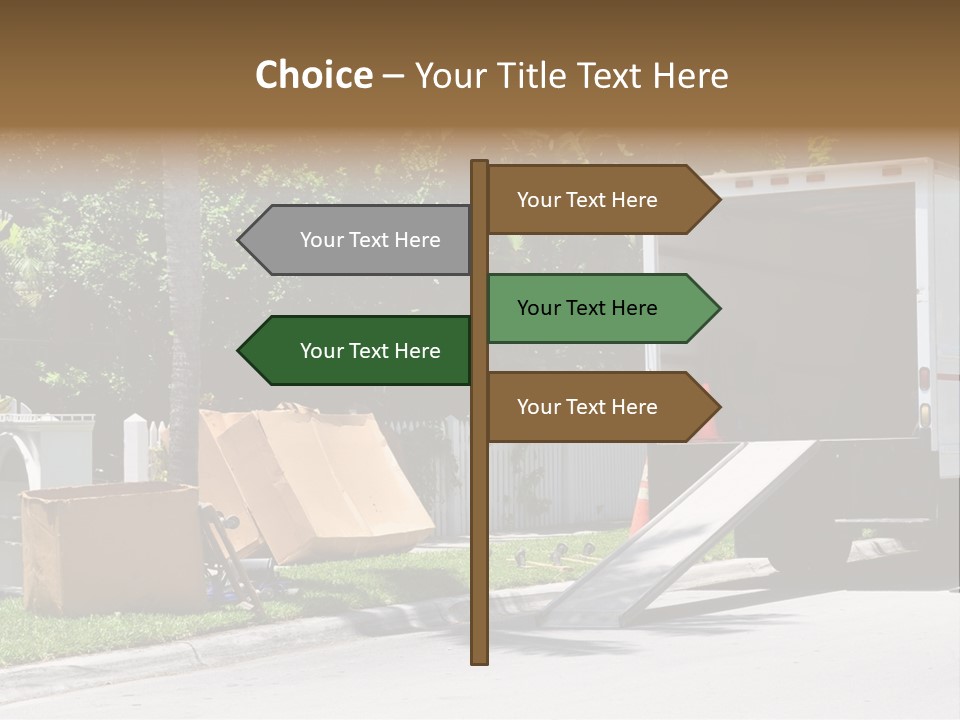 Moving Relocation Unloading PowerPoint Template