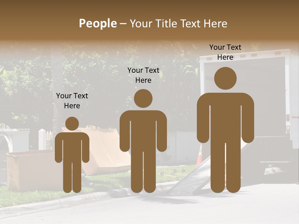 Moving Relocation Unloading PowerPoint Template