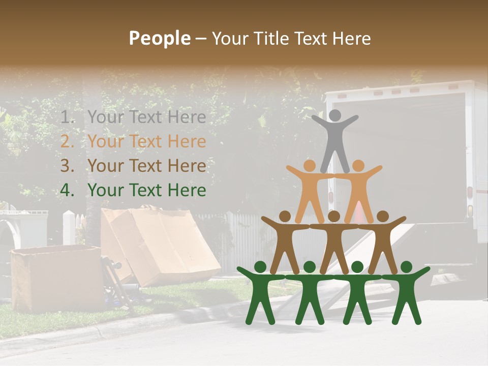 Moving Relocation Unloading PowerPoint Template