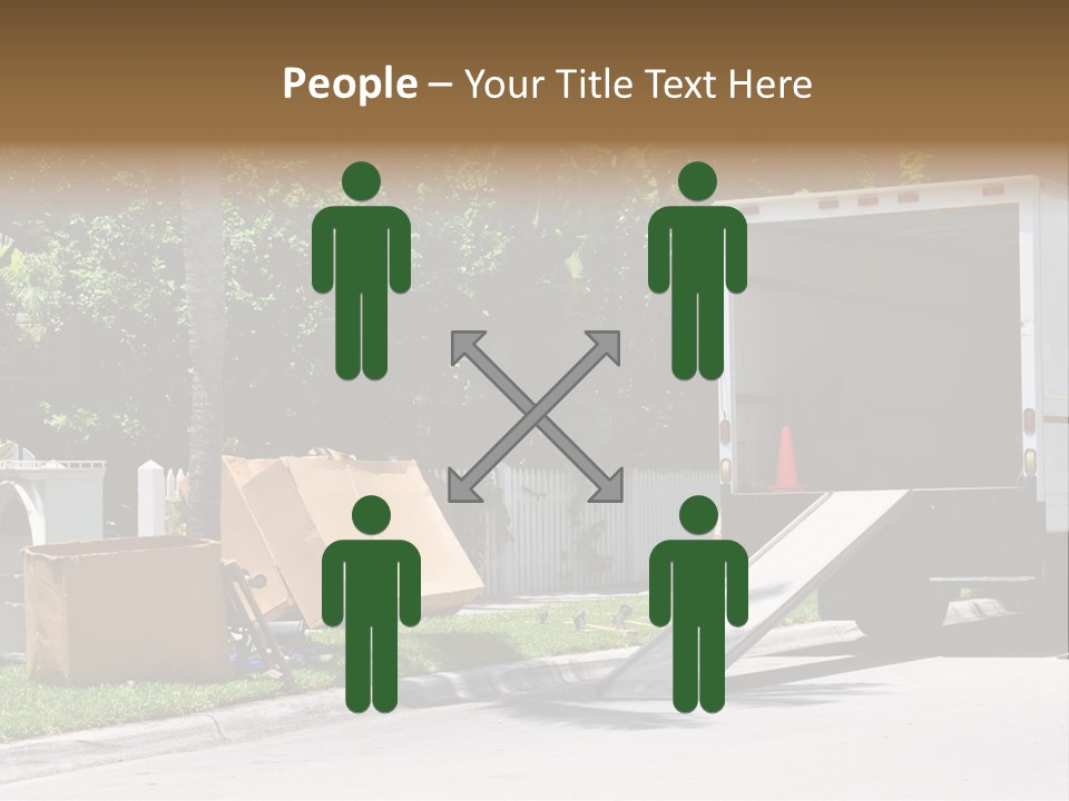 Moving Relocation Unloading PowerPoint Template