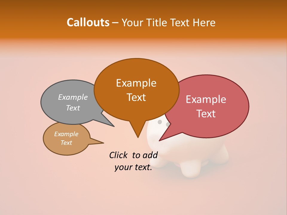 Coin Nobody Finance PowerPoint Template