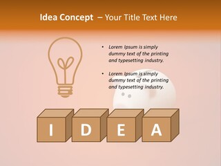 Coin Nobody Finance PowerPoint Template