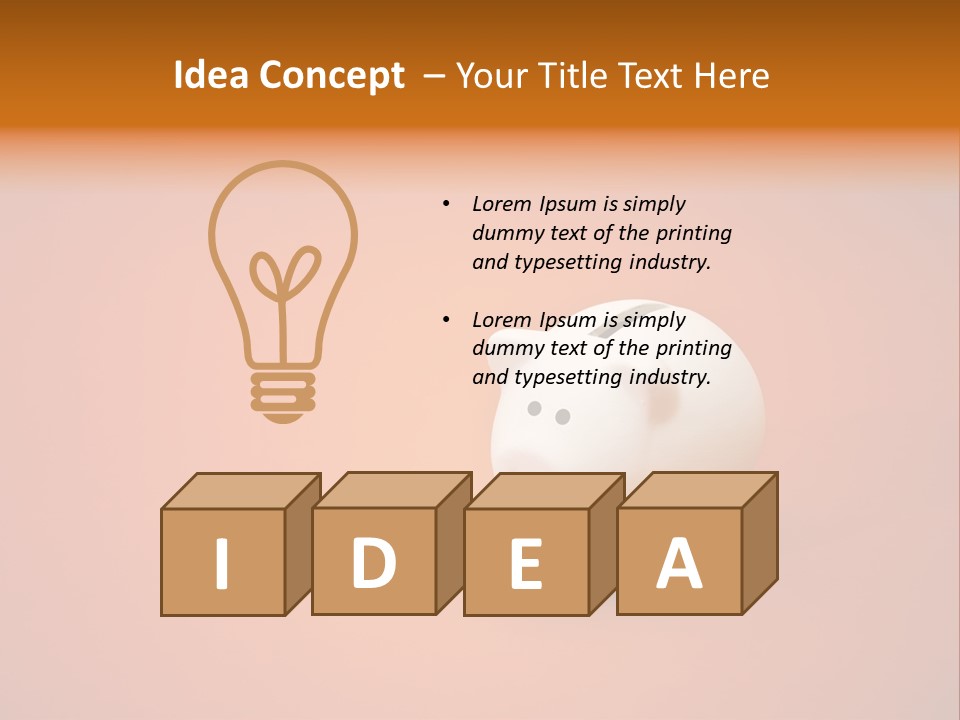 Coin Nobody Finance PowerPoint Template