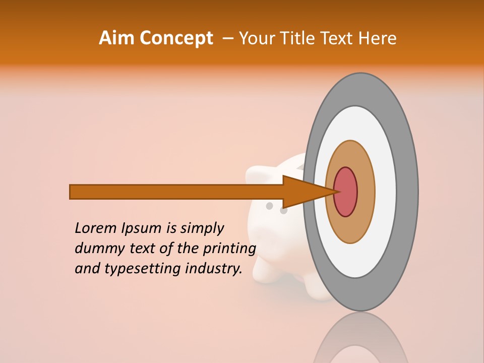 Coin Nobody Finance PowerPoint Template