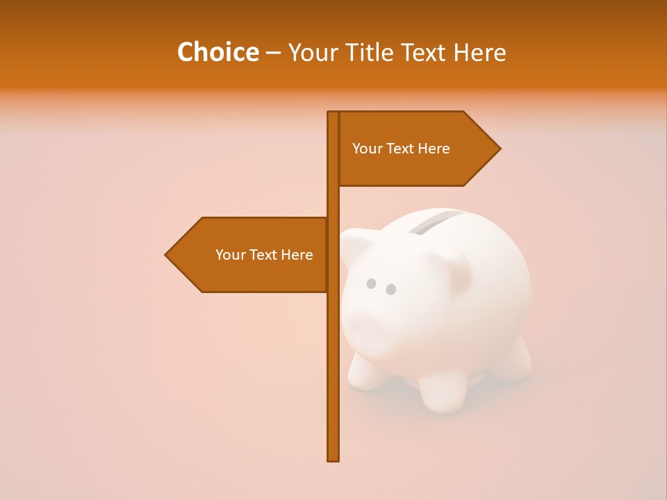 Coin Nobody Finance PowerPoint Template