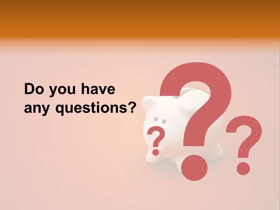 Coin Nobody Finance PowerPoint Template