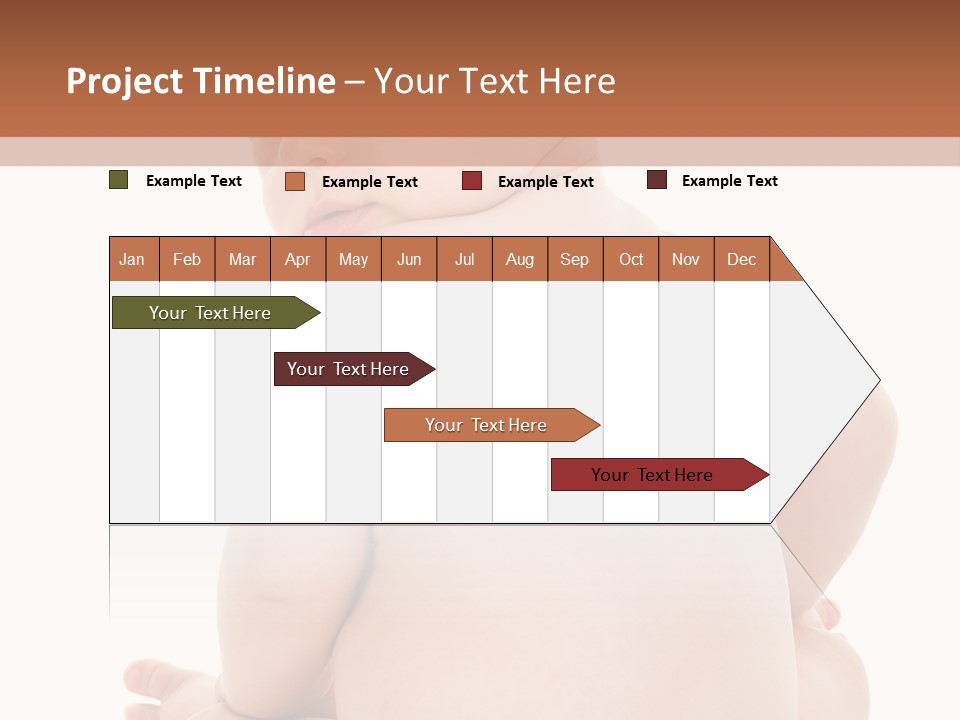 Blond Human Closeup PowerPoint Template