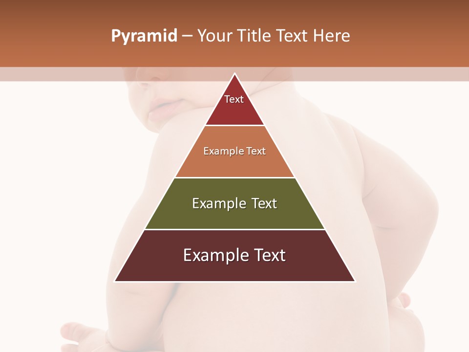 Blond Human Closeup PowerPoint Template