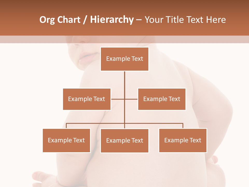 Blond Human Closeup PowerPoint Template