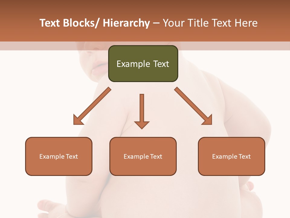 Blond Human Closeup PowerPoint Template