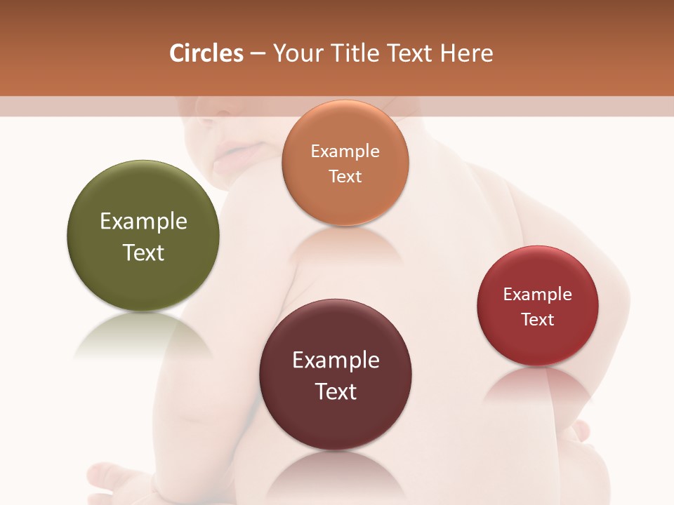 Blond Human Closeup PowerPoint Template