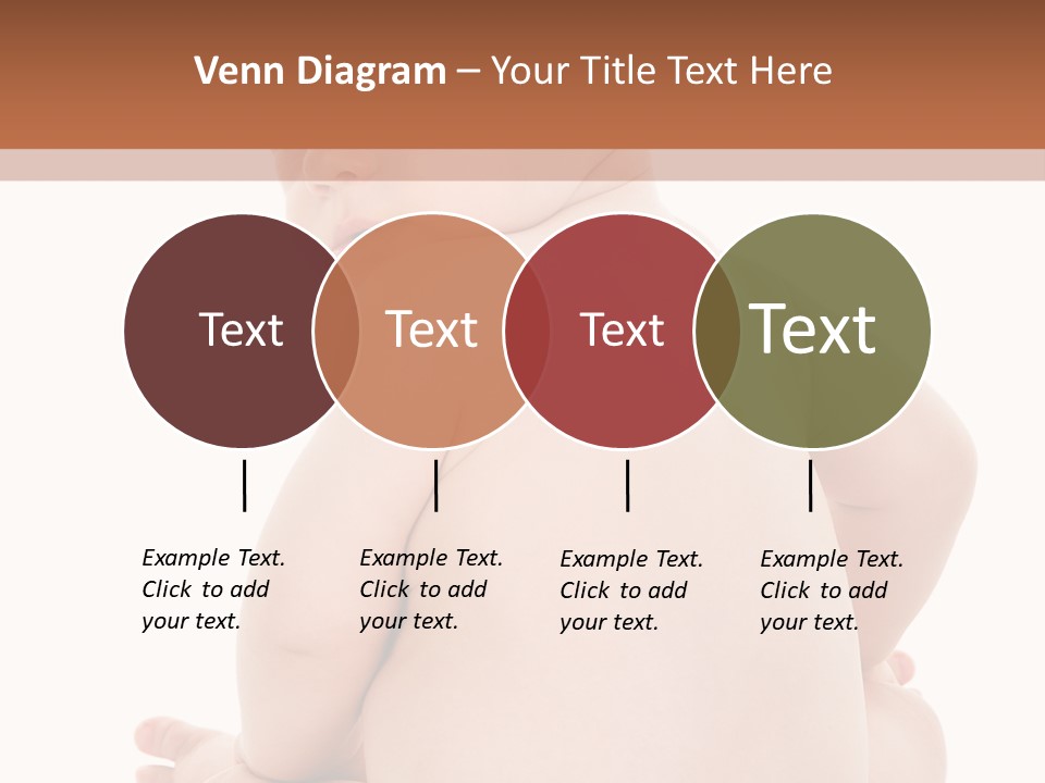 Blond Human Closeup PowerPoint Template