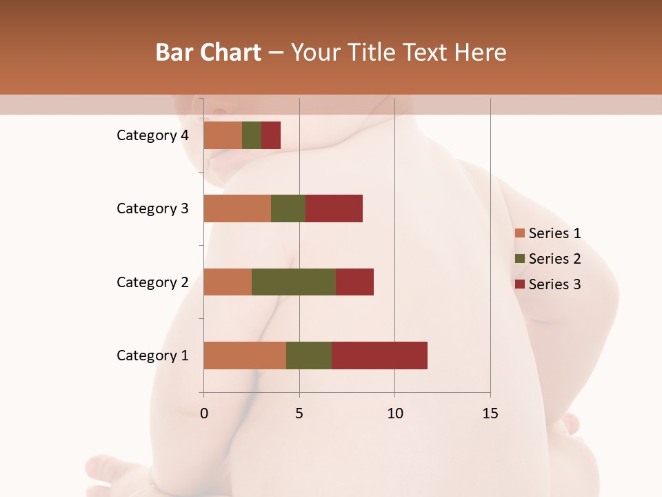 Blond Human Closeup PowerPoint Template