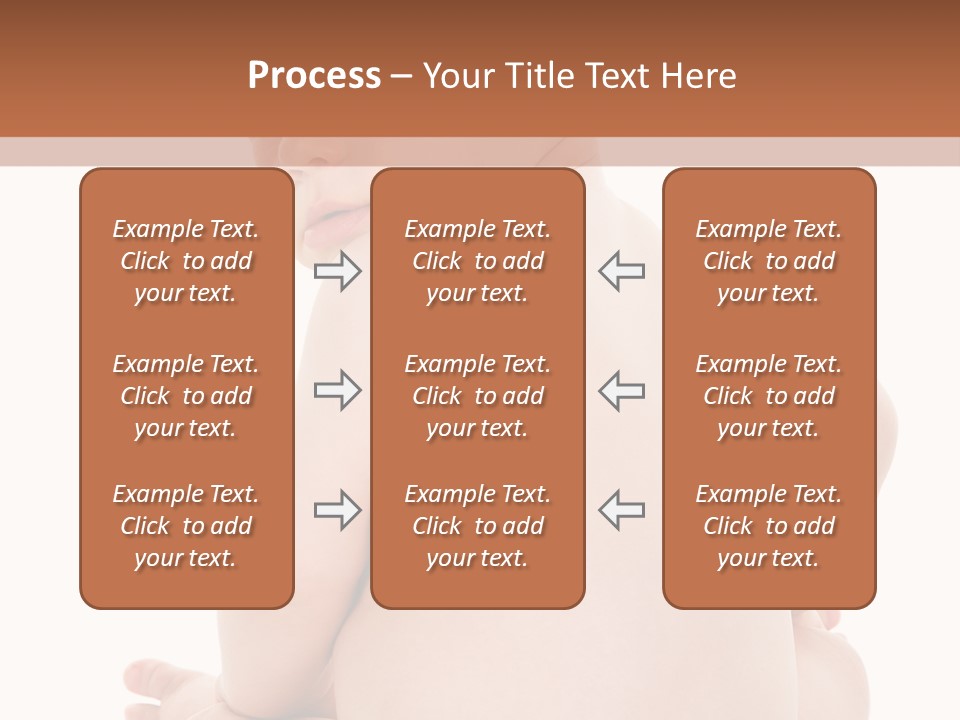 Blond Human Closeup PowerPoint Template