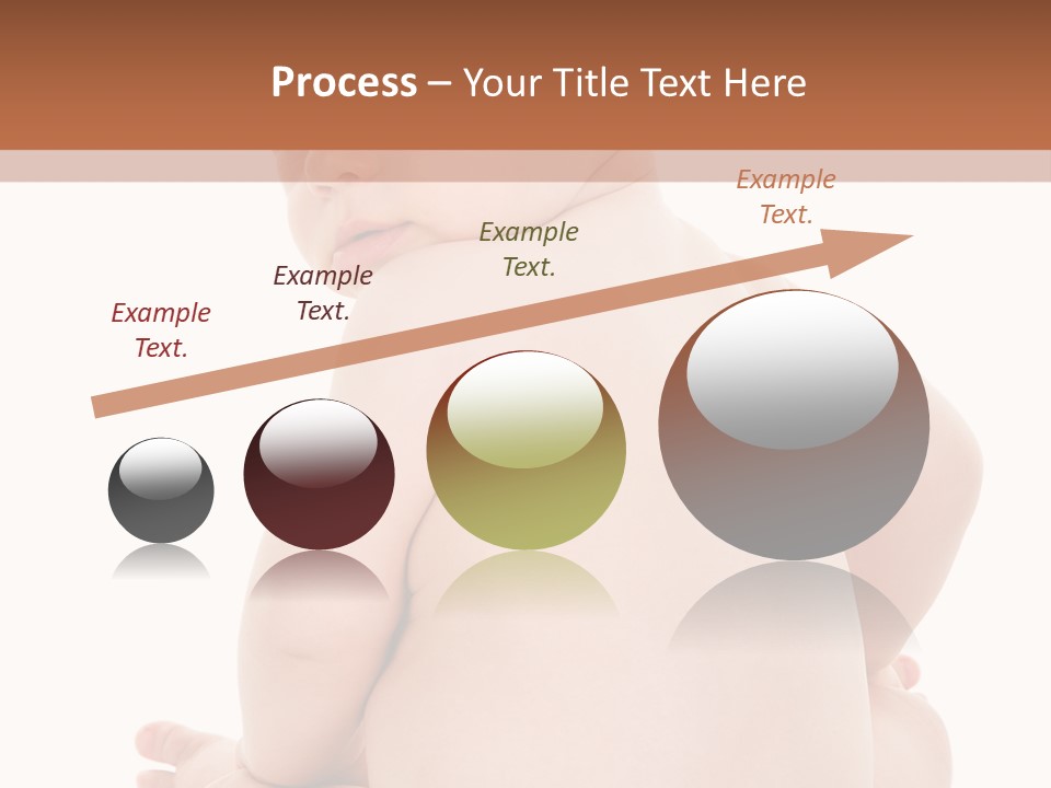 Blond Human Closeup PowerPoint Template