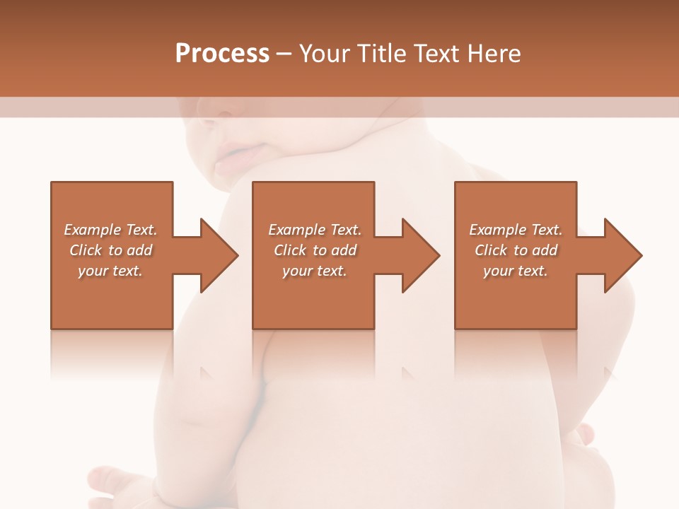 Blond Human Closeup PowerPoint Template