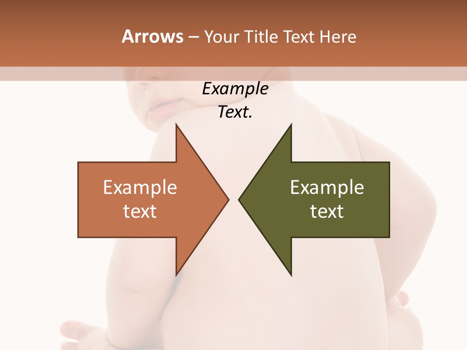 Blond Human Closeup PowerPoint Template