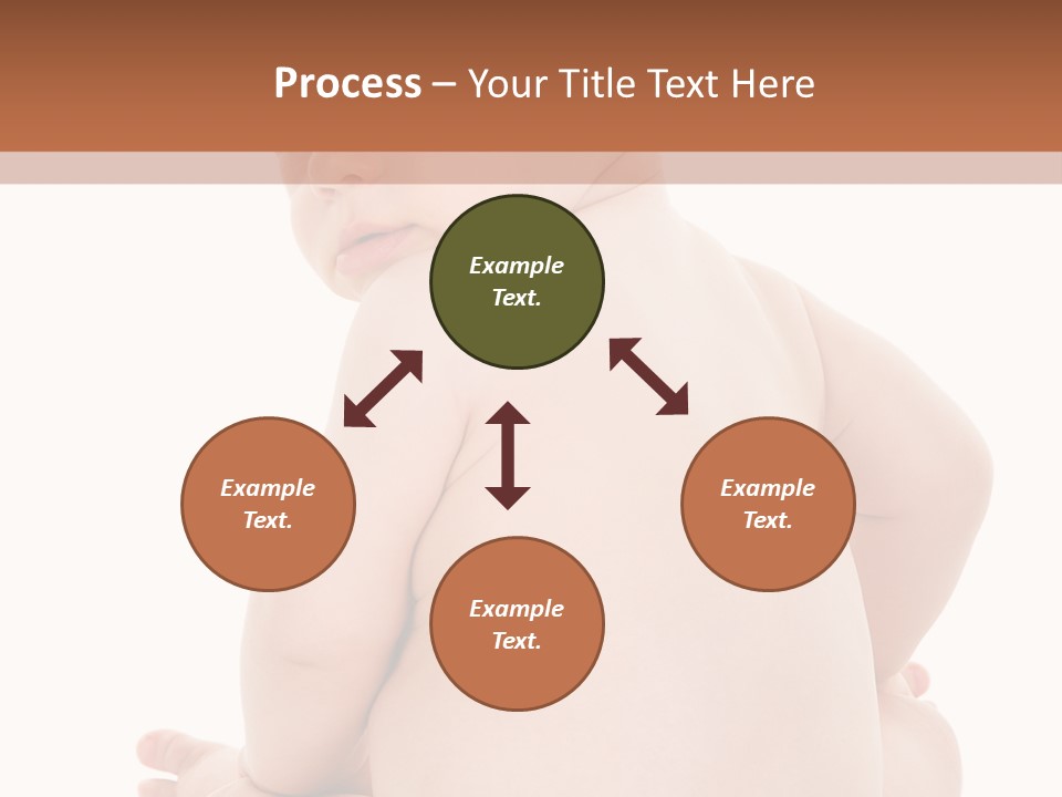 Blond Human Closeup PowerPoint Template