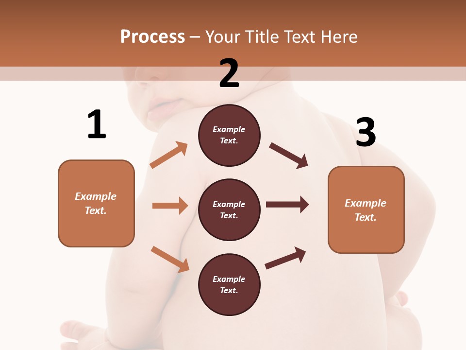 Blond Human Closeup PowerPoint Template