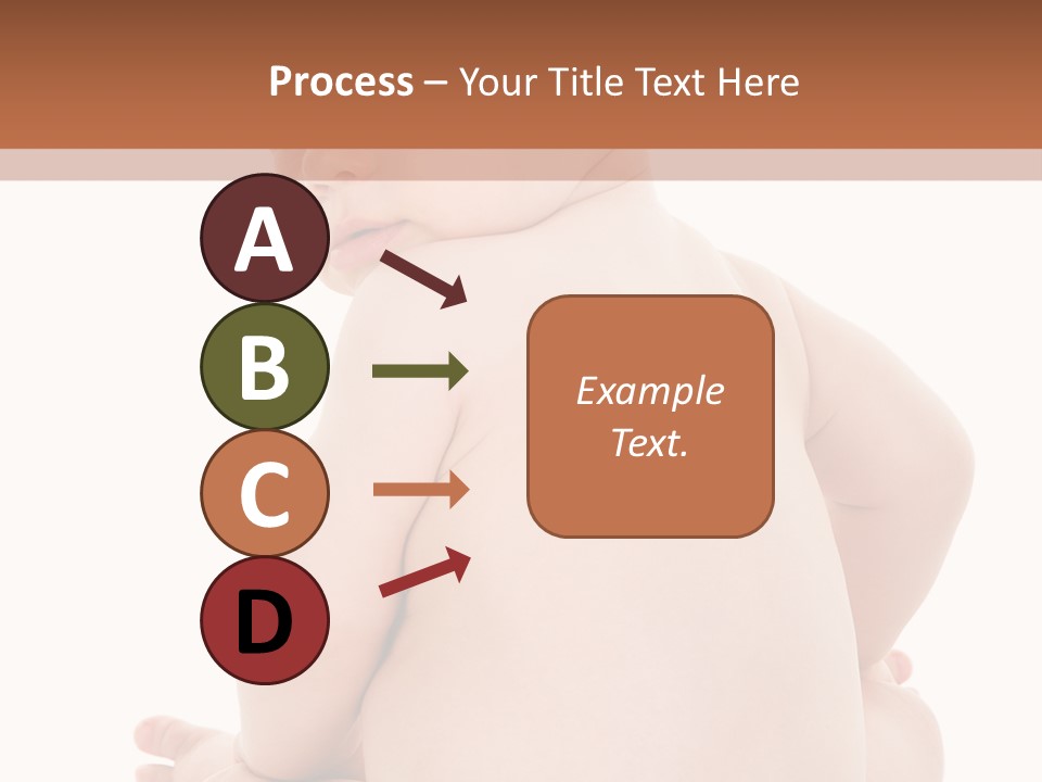 Blond Human Closeup PowerPoint Template