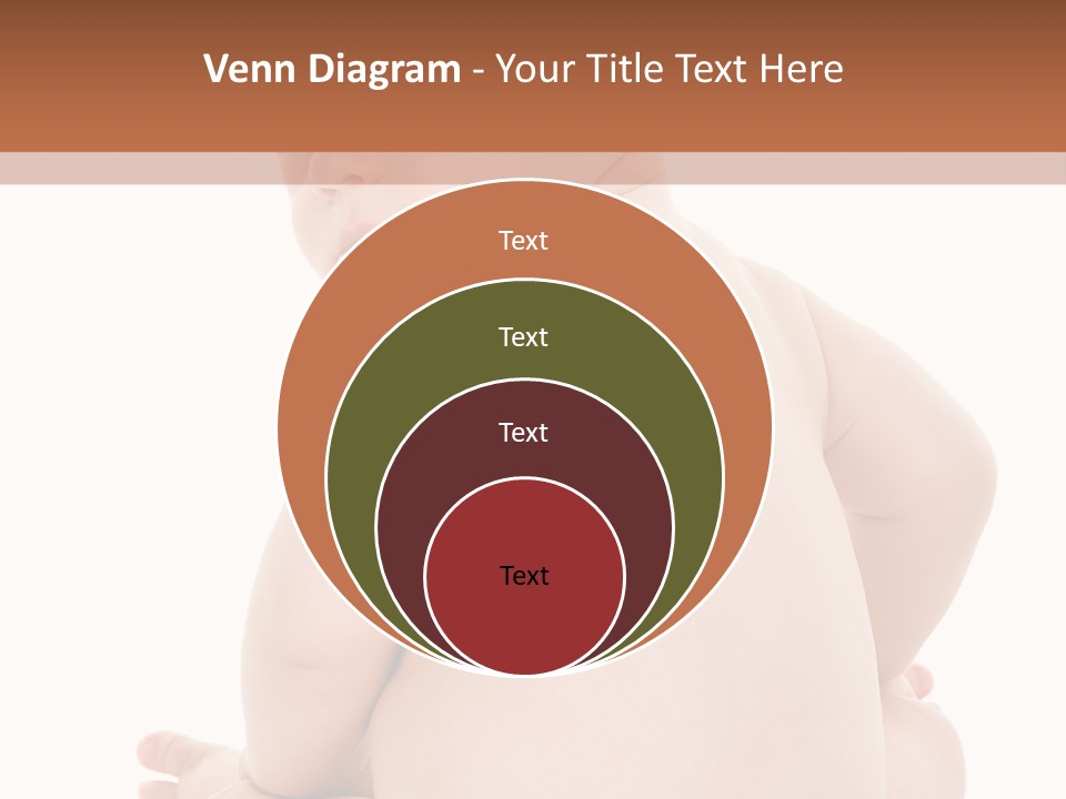 Blond Human Closeup PowerPoint Template