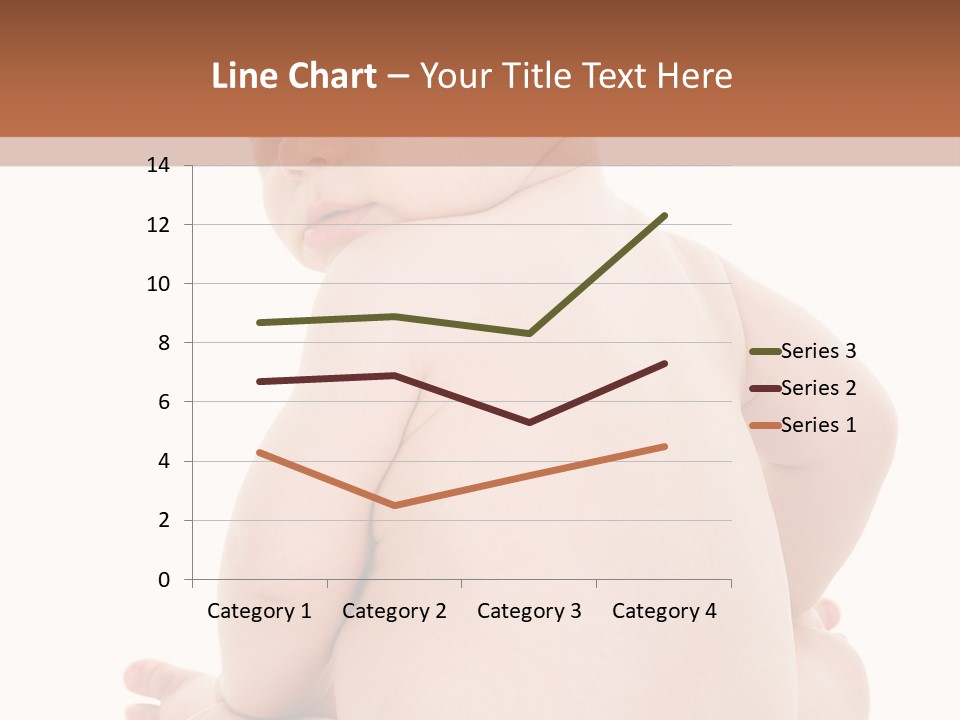 Blond Human Closeup PowerPoint Template