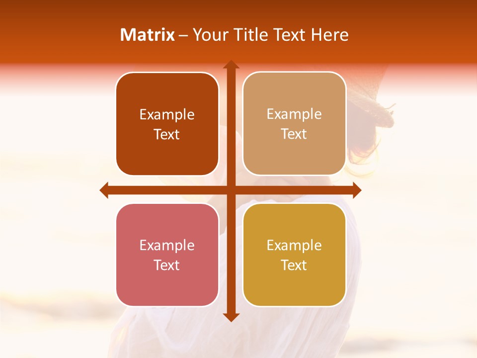 Evening  Person PowerPoint Template